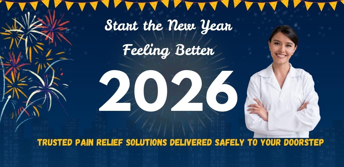 Trusted pain relief solutions delivered safely to your doorstep.